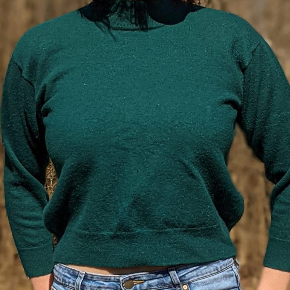 Vintage Land's End 100% Merino Wool Sweater